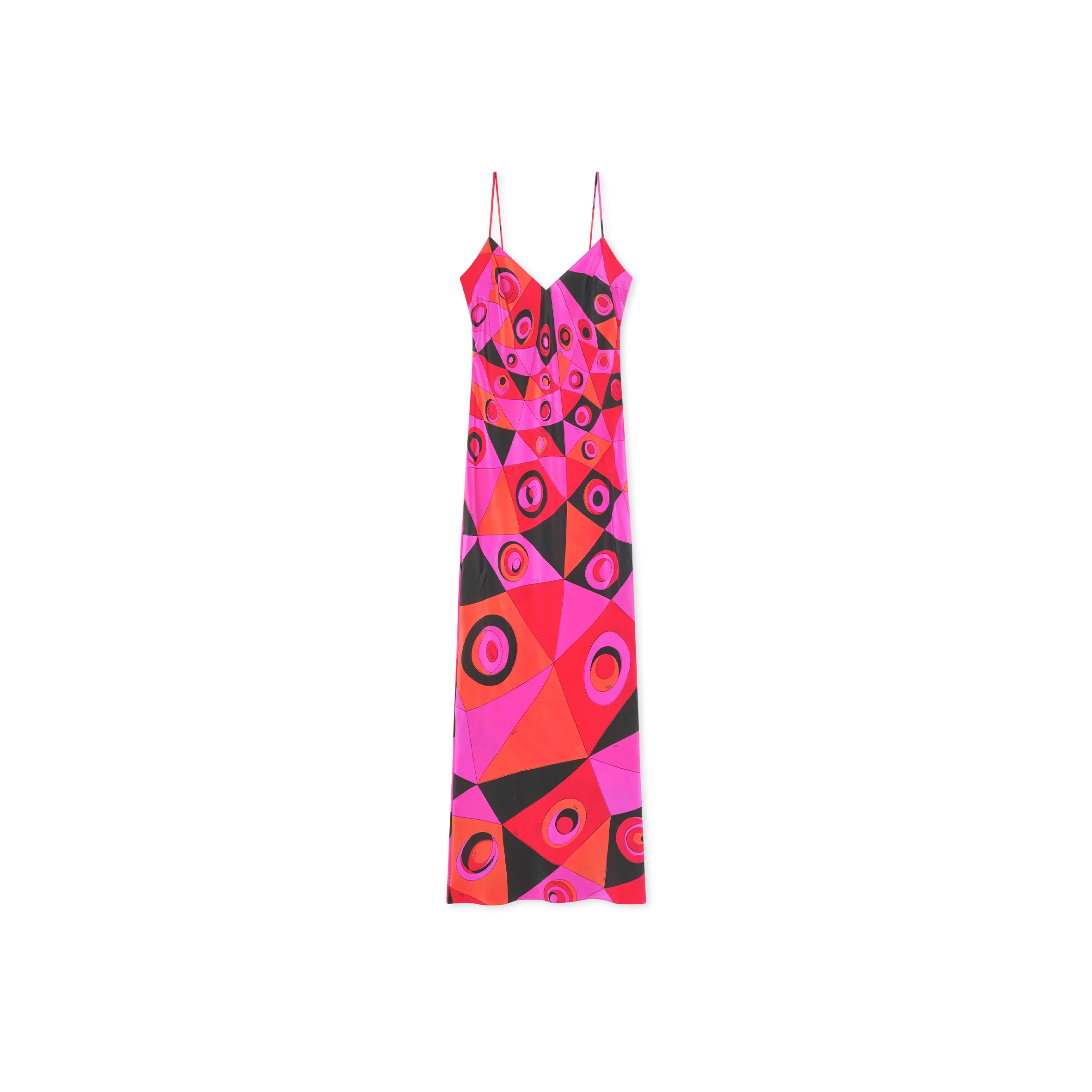 PUCCI OCCHI PRINT SILK DRESS 6HRI256H723050